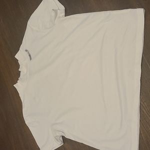 Pacsun White Mock Neck Crop Top - Size M